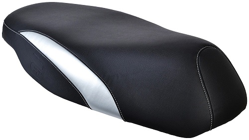 Autoform AC001 Seat Cover for Honda Activa (Silver and Black)