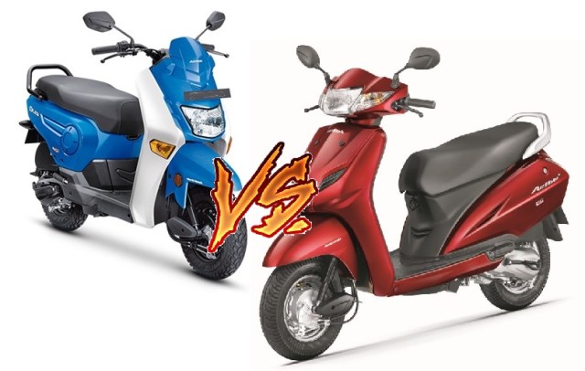 Compare Activa 4G vs Honda Cliq